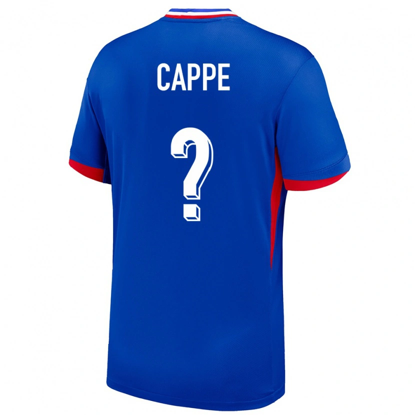 Danxen Damen Frankreich Djibril Cappe #0 Blau Heimtrikot Trikot 24-26 T-Shirt Schweiz