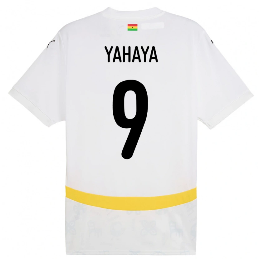 Danxen Damen Ghana Mohammed Yahaya #9 Weiß Heimtrikot Trikot 24-26 T-Shirt Schweiz