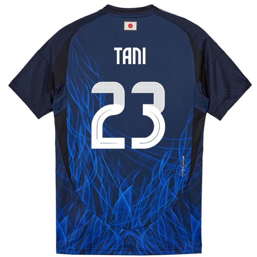 Danxen Damen Japan Kosei Tani #23 Dunkelblau Heimtrikot Trikot 24-26 T-Shirt Schweiz