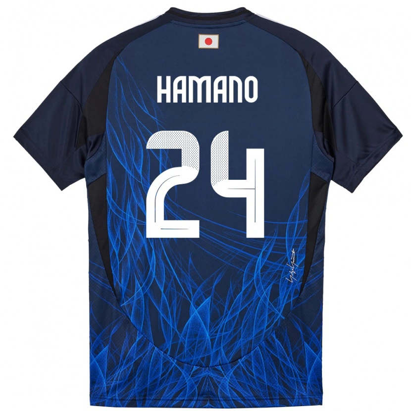 Danxen Damen Japan Maika Hamano #24 Dunkelblau Heimtrikot Trikot 24-26 T-Shirt Schweiz