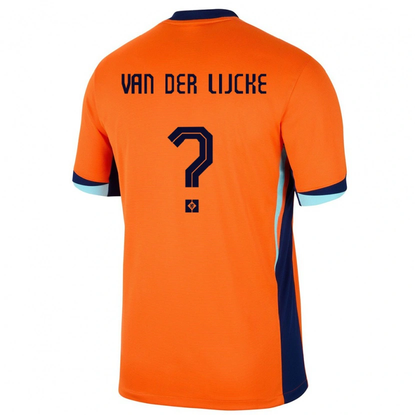 Danxen Damen Niederlande Donny Van Der Lijcke #0 Orange Heimtrikot Trikot 24-26 T-Shirt Schweiz