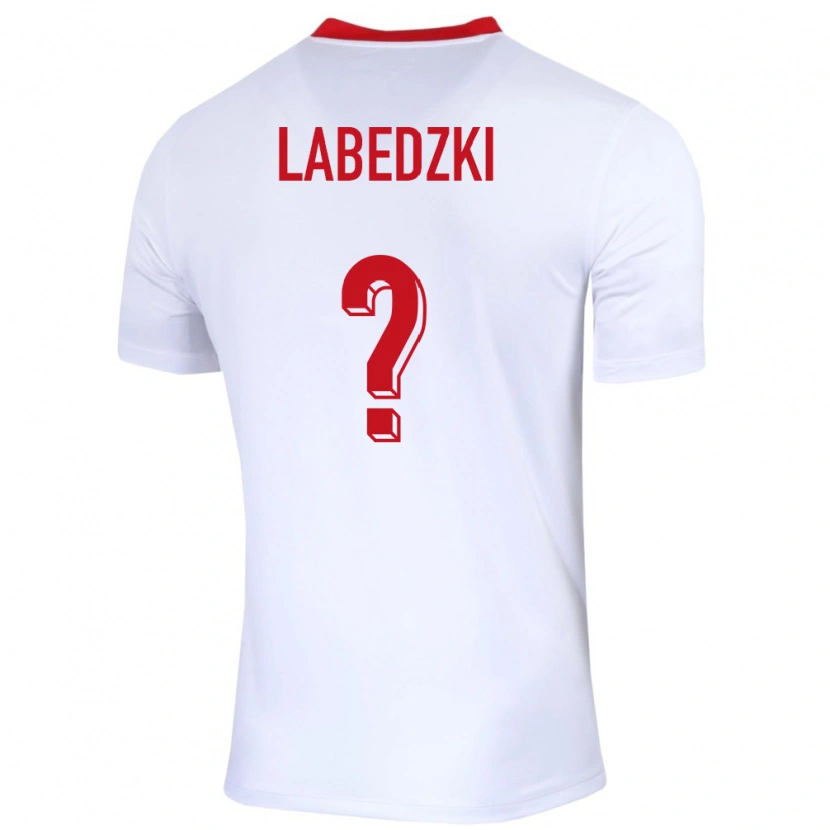 Danxen Damen Polen Jan Labedzki #0 Weiß Heimtrikot Trikot 24-26 T-Shirt Schweiz