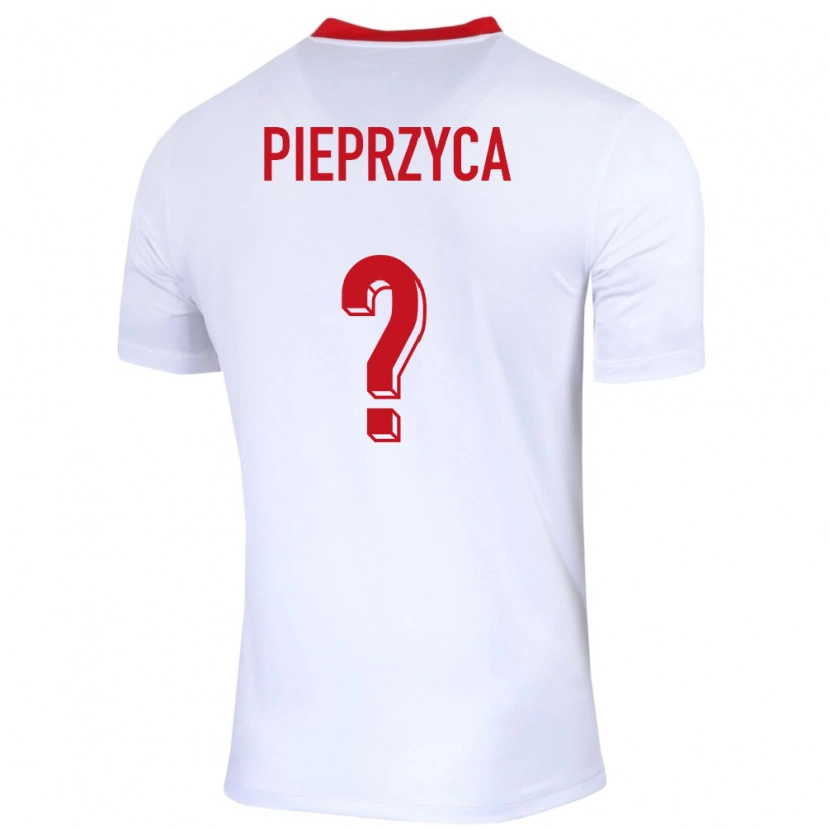 Danxen Damen Polen Igor Pieprzyca #0 Weiß Heimtrikot Trikot 24-26 T-Shirt Schweiz