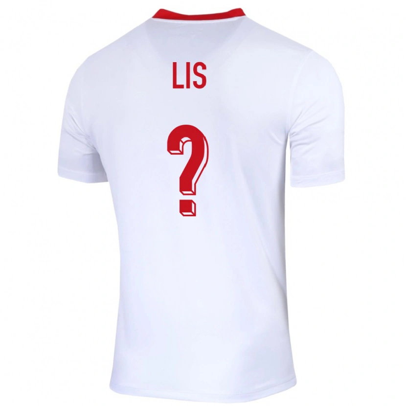 Danxen Damen Polen Adrian Lis #0 Weiß Heimtrikot Trikot 24-26 T-Shirt Schweiz