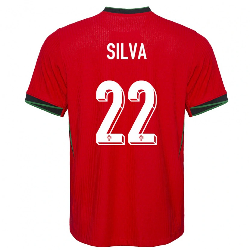 Danxen Damen Portugal Rui Silva #22 Rot Heimtrikot Trikot 24-26 T-Shirt Schweiz