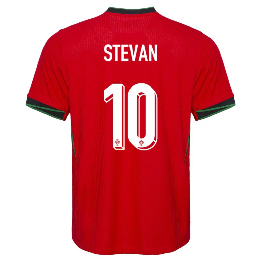 Danxen Damen Portugal Stevan #10 Rot Heimtrikot Trikot 24-26 T-Shirt Schweiz