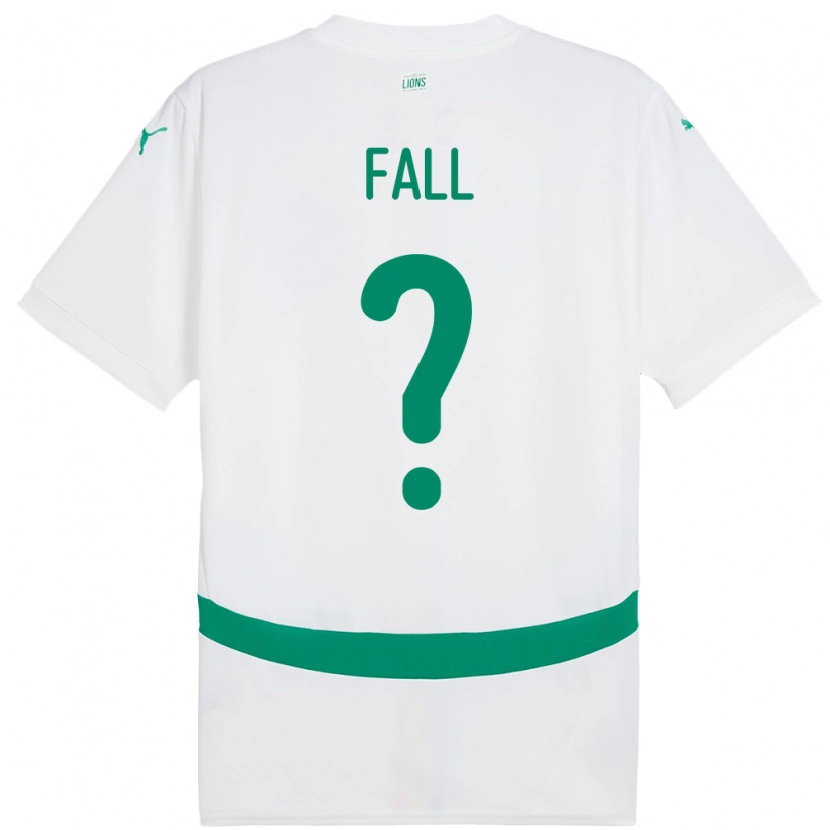 Danxen Damen Senegal Falilou Fall #0 Weiß Heimtrikot Trikot 24-26 T-Shirt Schweiz