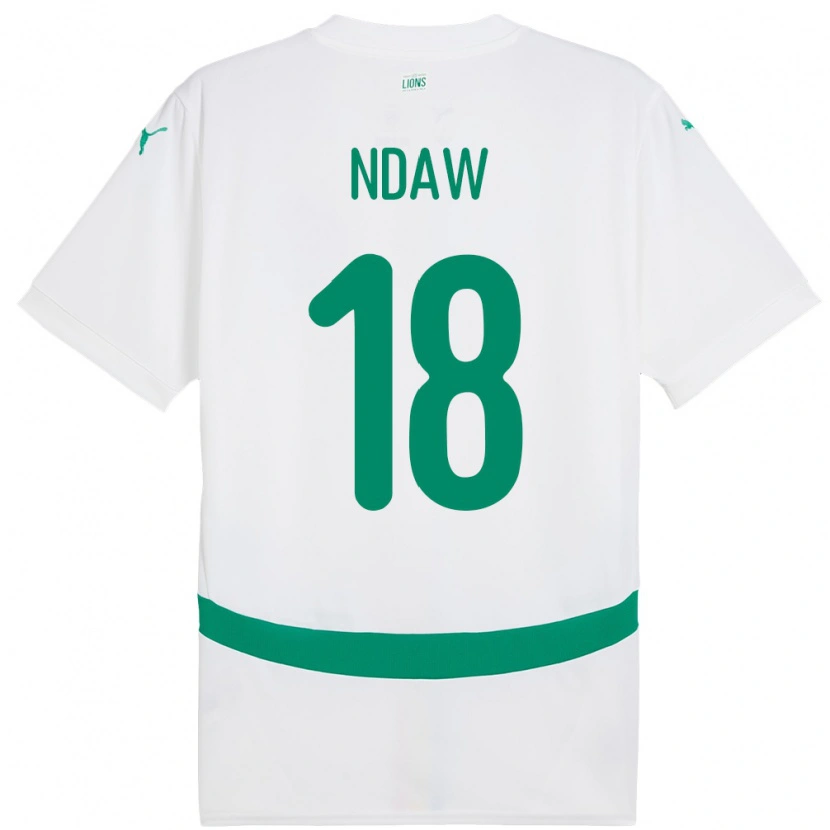 Danxen Damen Senegal Faly Ndaw #18 Weiß Heimtrikot Trikot 24-26 T-Shirt Schweiz