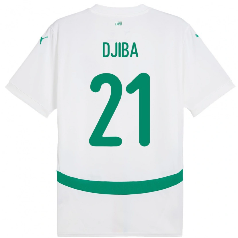 Danxen Damen Senegal Francois Djiba #21 Weiß Heimtrikot Trikot 24-26 T-Shirt Schweiz