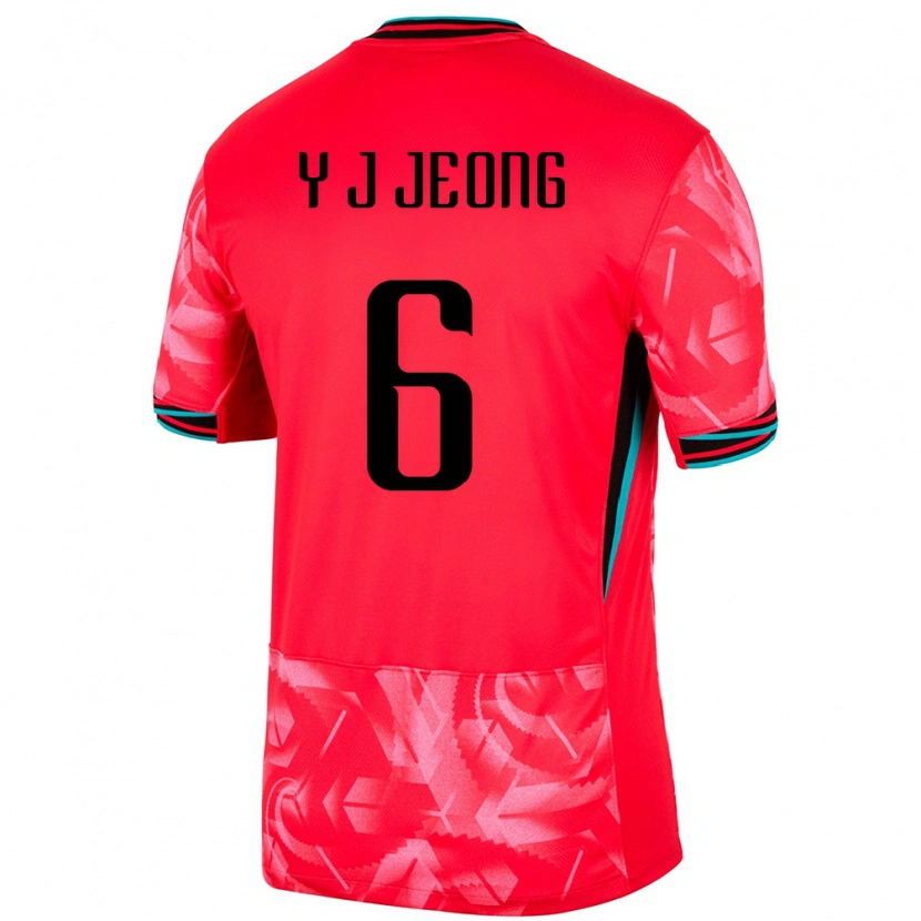 Danxen Damen Südkorea Jeong Yu Jin #6 Rot Heimtrikot Trikot 24-26 T-Shirt Schweiz