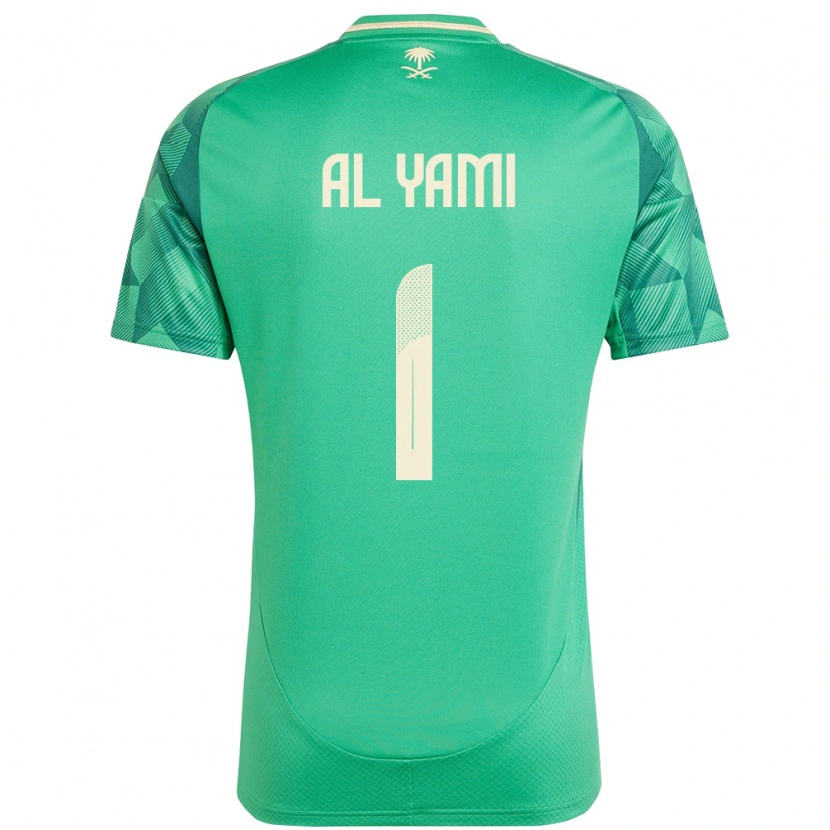 Danxen Damen Saudi-Arabien Mohammed Al-Yami #1 Grün Heimtrikot Trikot 24-26 T-Shirt Schweiz