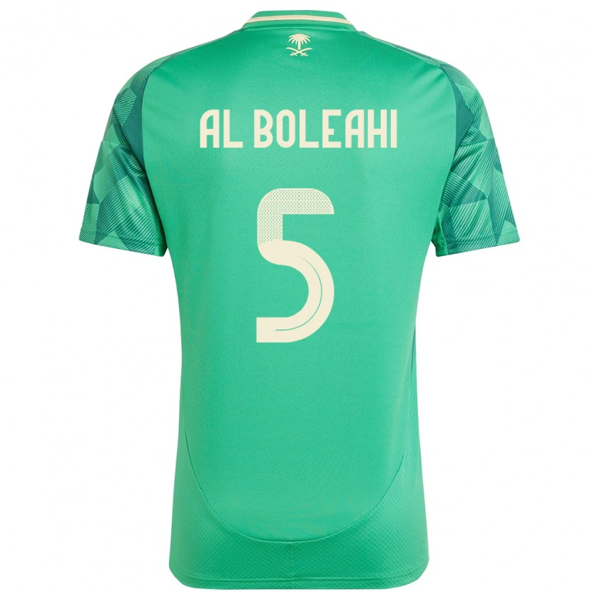 Danxen Damen Saudi-Arabien Ali Al-Bulayhi #5 Grün Heimtrikot Trikot 24-26 T-Shirt Schweiz