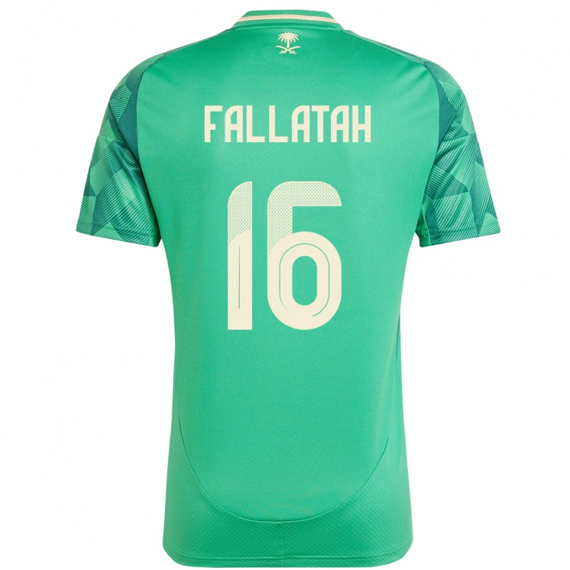 Danxen Damen Saudi-Arabien Ayman Fallatah #16 Grün Heimtrikot Trikot 24-26 T-Shirt Schweiz