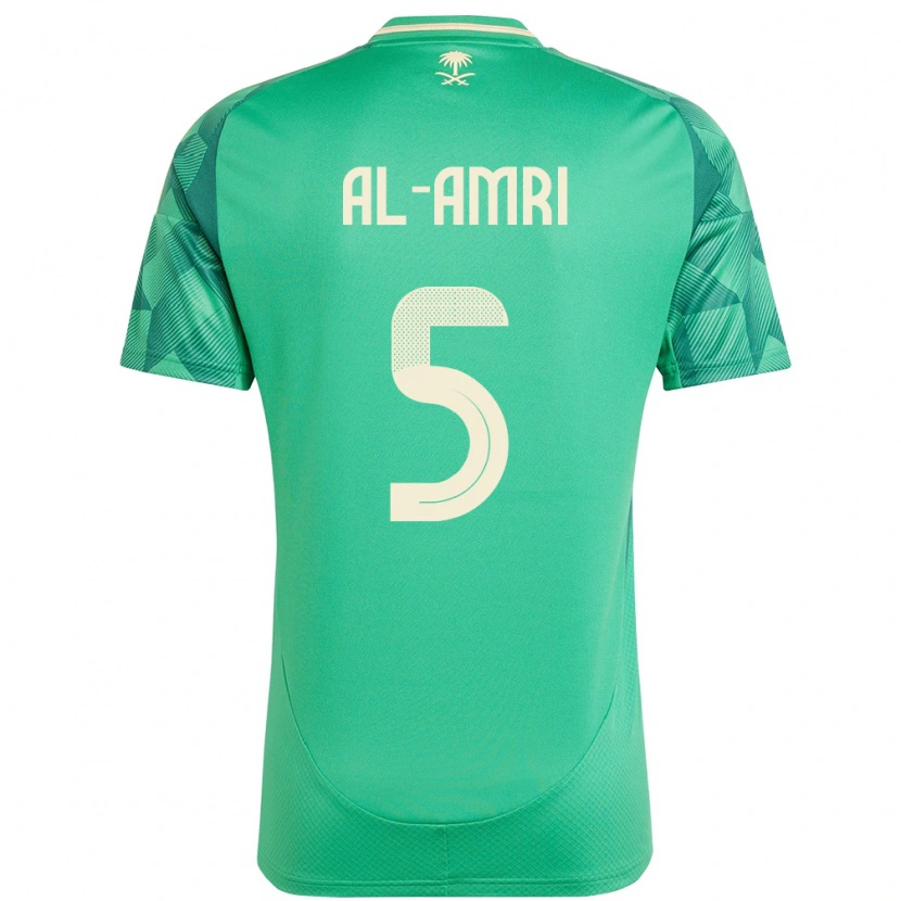 Danxen Damen Saudi-Arabien Husam Al-Amri #5 Grün Heimtrikot Trikot 24-26 T-Shirt Schweiz
