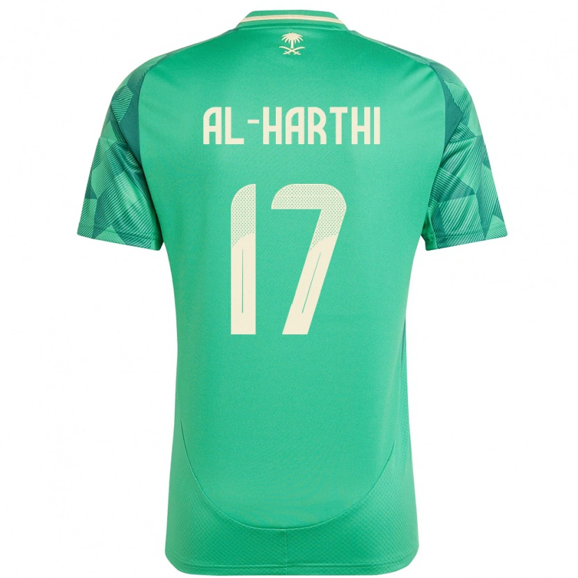 Danxen Damen Saudi-Arabien Adel Al-Harthi #17 Grün Heimtrikot Trikot 24-26 T-Shirt Schweiz