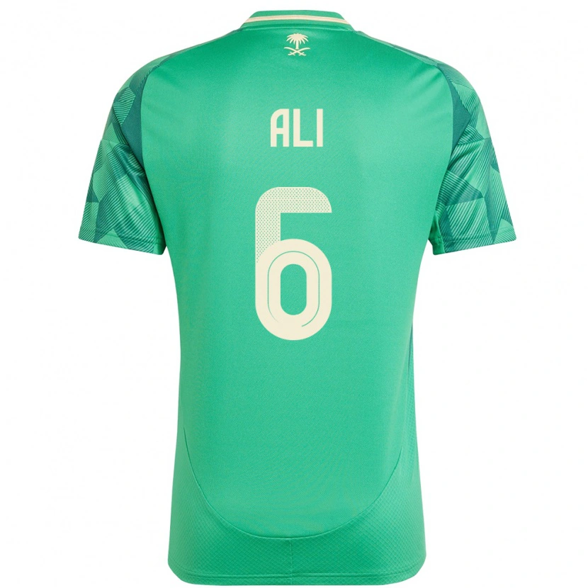 Danxen Damen Saudi-Arabien Amjad Ali #6 Grün Heimtrikot Trikot 24-26 T-Shirt Schweiz