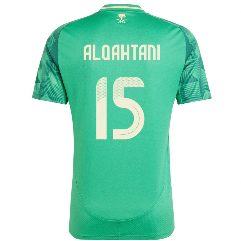 Danxen Damen Saudi-Arabien Mohammed Alqahtani #15 Grün Heimtrikot Trikot 24-26 T-Shirt Schweiz