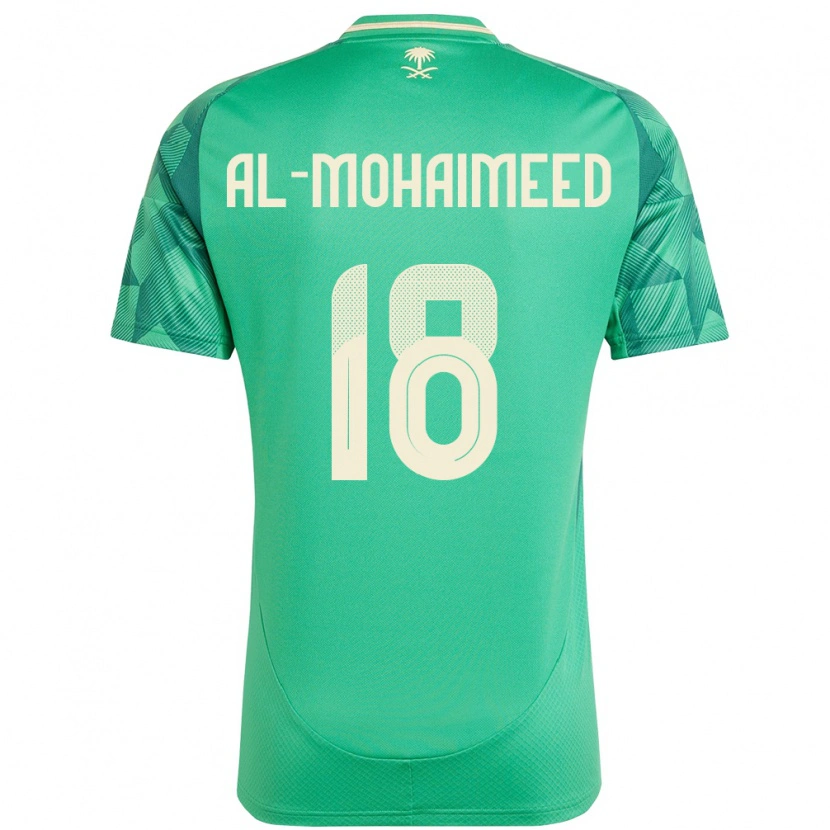 Danxen Damen Saudi-Arabien Samer Al Mohaimeed #18 Grün Heimtrikot Trikot 24-26 T-Shirt Schweiz