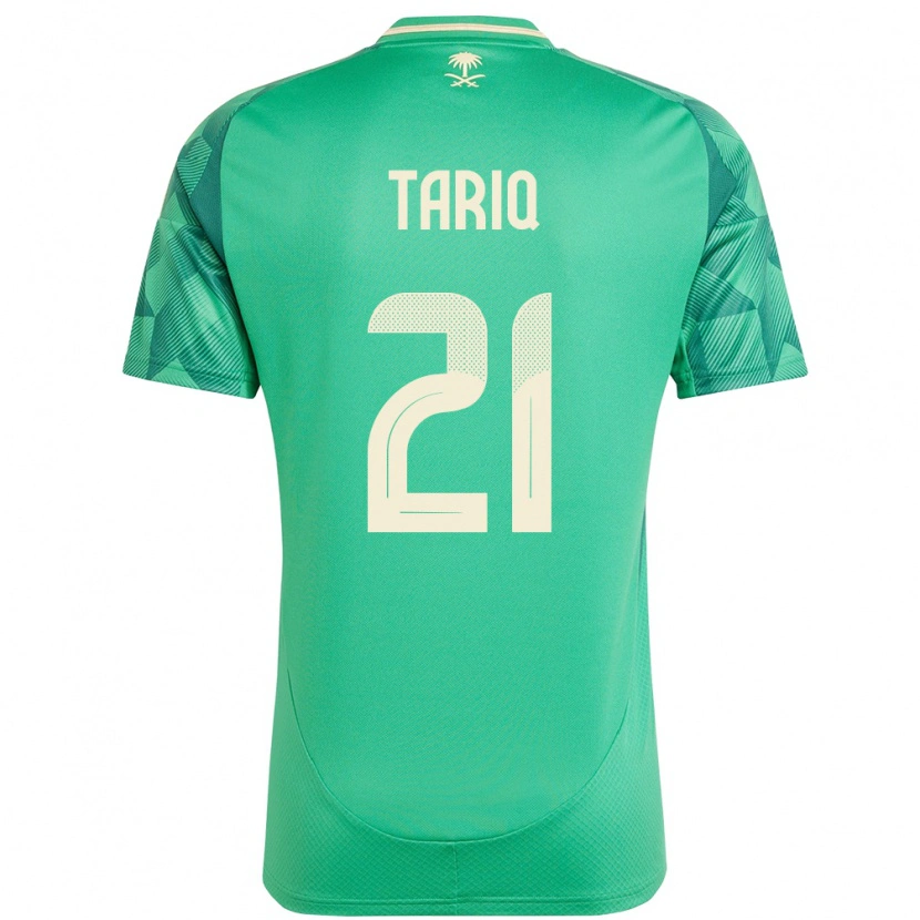 Danxen Damen Saudi-Arabien Juri Tariq #21 Grün Heimtrikot Trikot 24-26 T-Shirt Schweiz