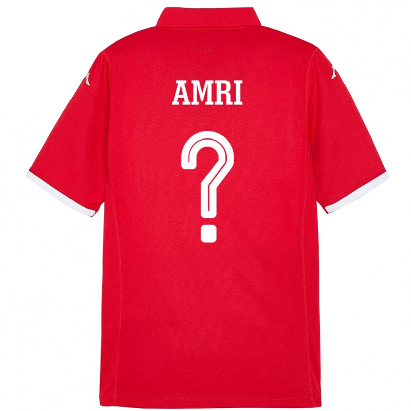 Danxen Damen Tunesien Abdallah Amri #0 Rot Heimtrikot Trikot 24-26 T-Shirt Schweiz