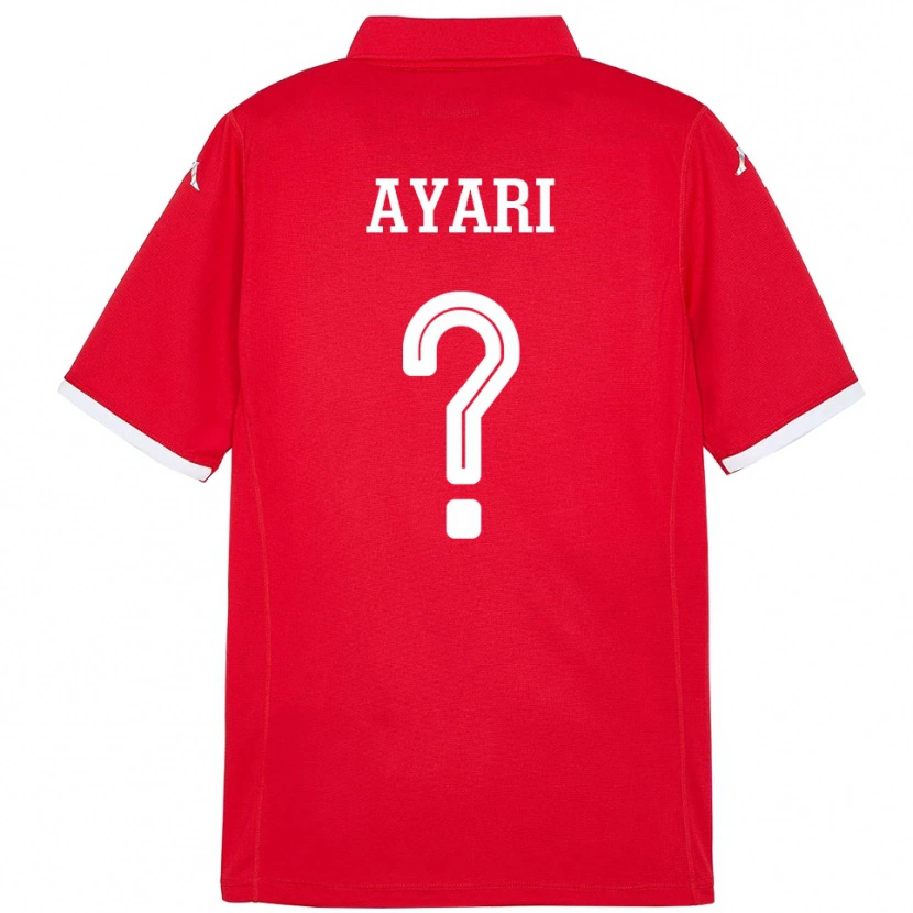 Danxen Damen Tunesien Khalil Ayari #0 Rot Heimtrikot Trikot 24-26 T-Shirt Schweiz