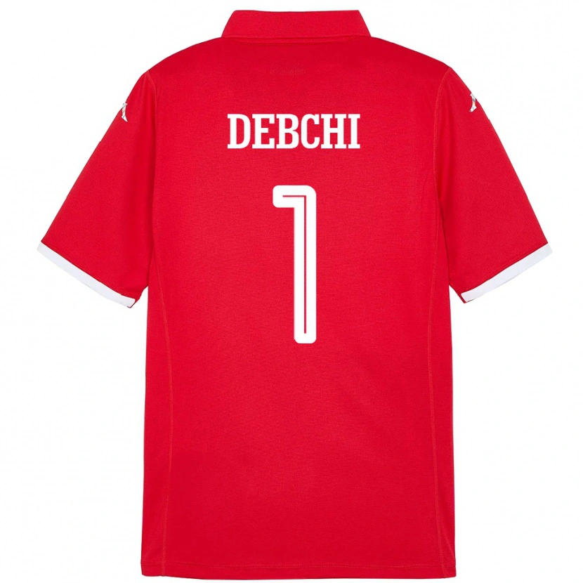 Danxen Damen Tunesien Mohamed Sedki Debchi #1 Rot Heimtrikot Trikot 24-26 T-Shirt Schweiz