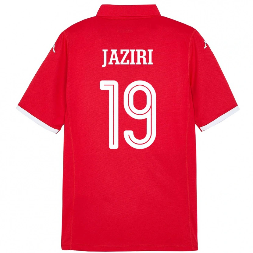 Danxen Damen Tunesien Seifeddin Jaziri #19 Rot Heimtrikot Trikot 24-26 T-Shirt Schweiz