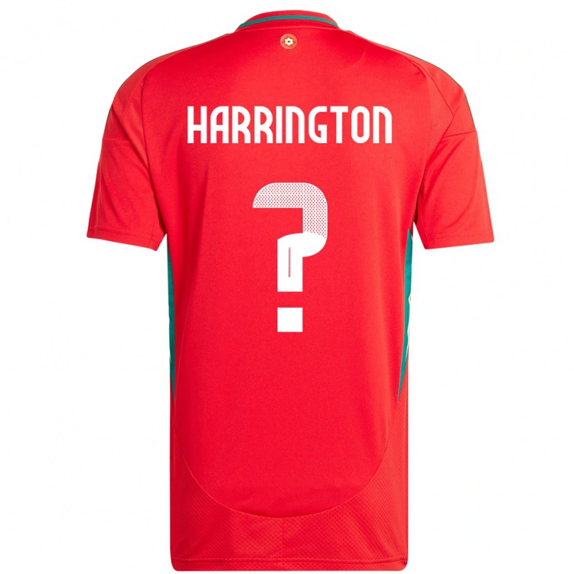 Danxen Damen Wales Theo Harrington #0 Rot Heimtrikot Trikot 24-26 T-Shirt Schweiz