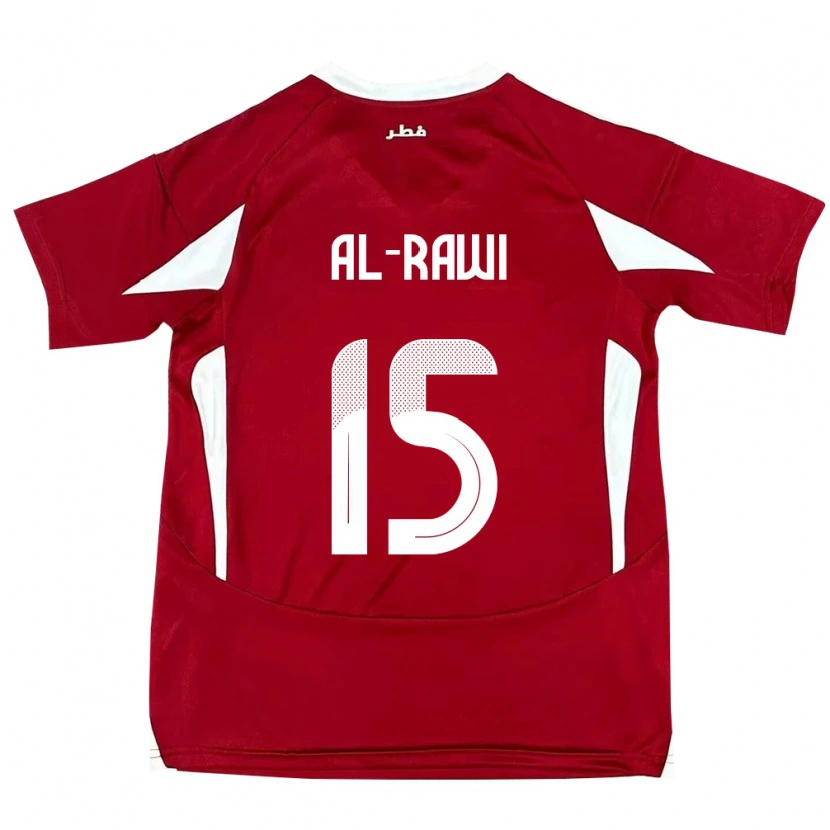 Danxen Damen Katar Bassam Al-Rawi #15 Rot Heimtrikot Trikot 24-26 T-Shirt Schweiz
