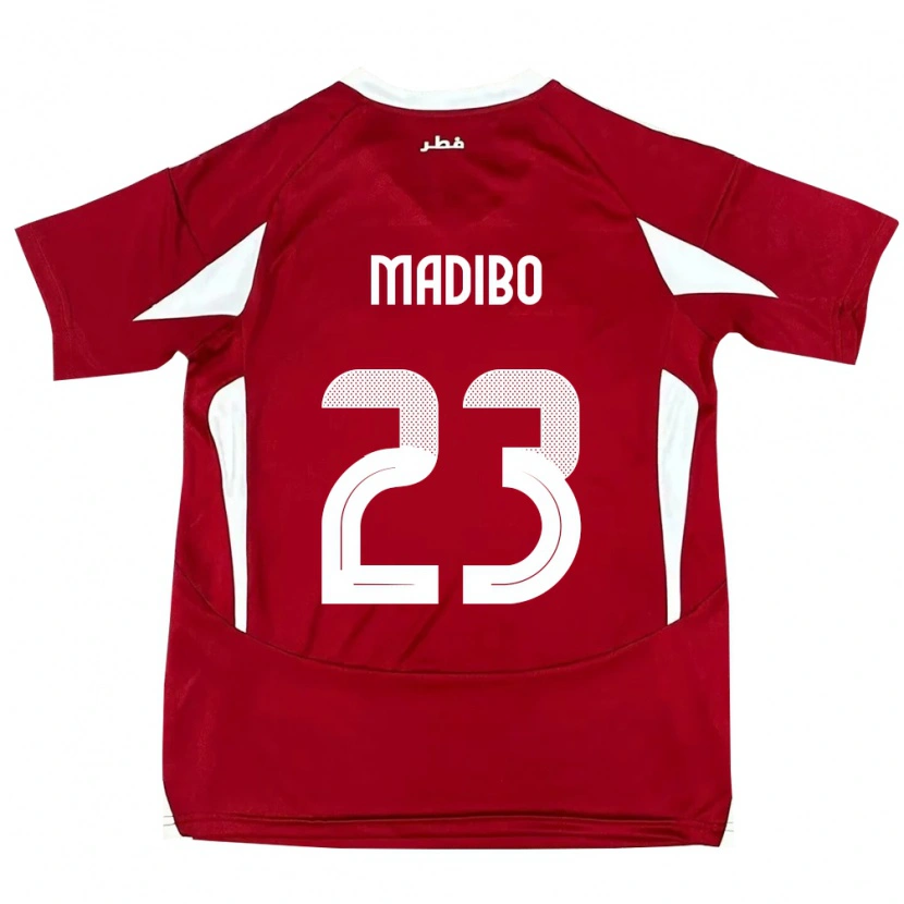 Danxen Damen Katar Assim Madibo #23 Rot Heimtrikot Trikot 24-26 T-Shirt Schweiz