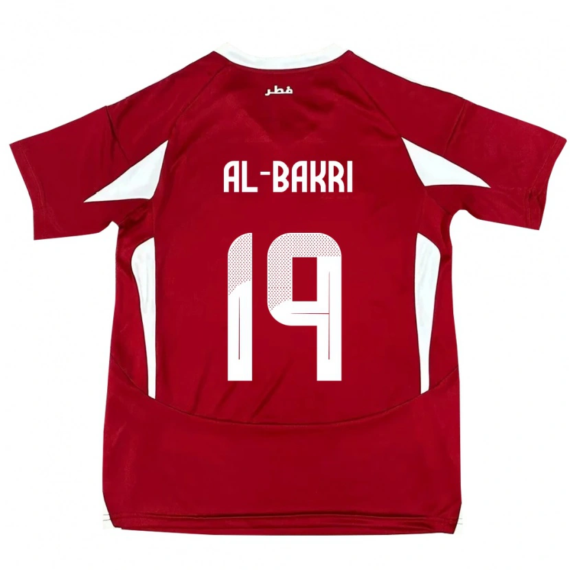 Danxen Damen Katar Abdulaziz Al-Bakri #19 Rot Heimtrikot Trikot 24-26 T-Shirt Schweiz