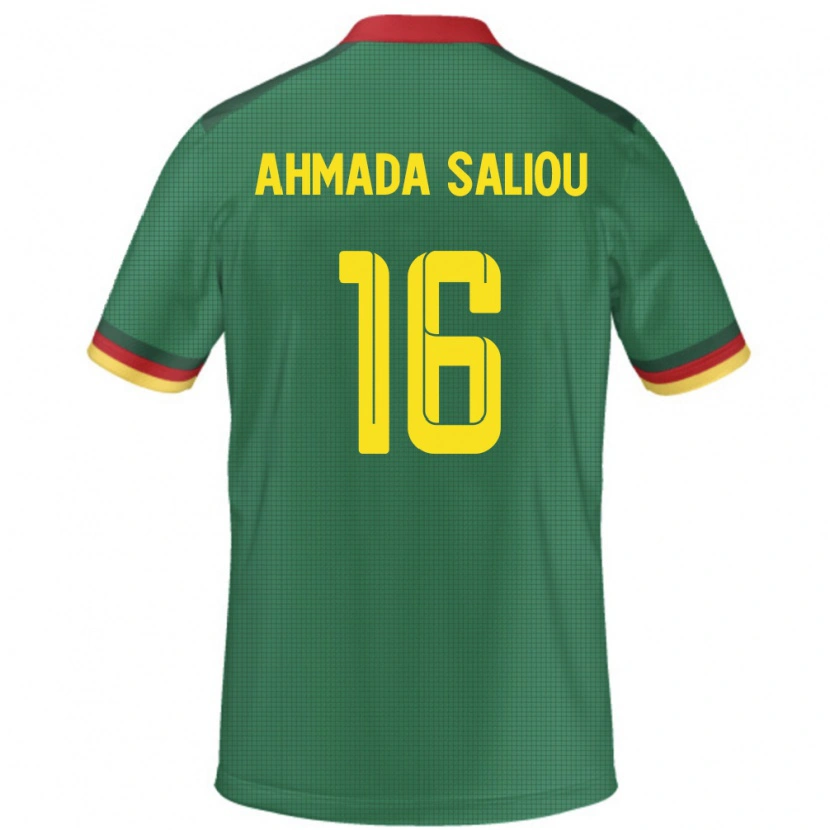 Danxen Damen Kamerun Mamoudou Ahmada Saliou #16 Grün Heimtrikot Trikot 24-26 T-Shirt Schweiz