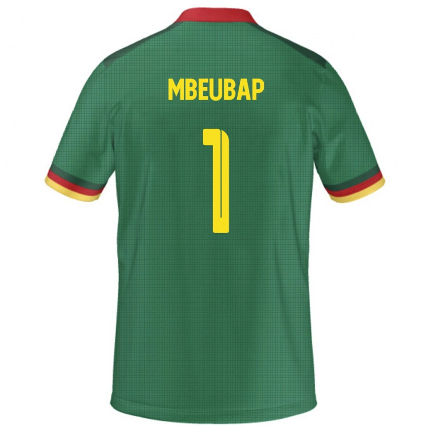 Danxen Damen Kamerun Jacques Mbeubap #1 Grün Heimtrikot Trikot 24-26 T-Shirt Schweiz