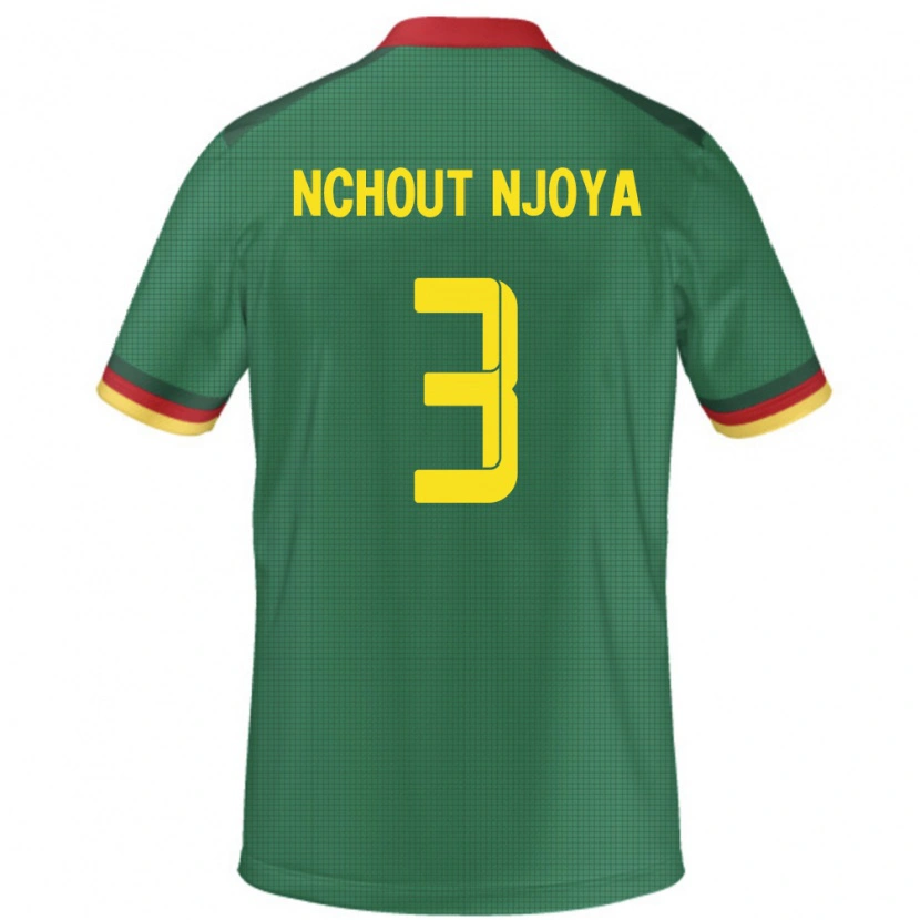 Danxen Damen Kamerun Ajara Nchout Njoya #3 Grün Heimtrikot Trikot 24-26 T-Shirt Schweiz