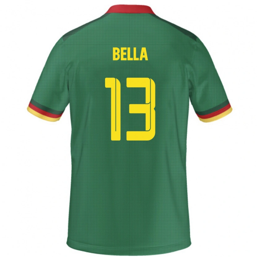 Danxen Damen Kamerun Rose Bella #13 Grün Heimtrikot Trikot 24-26 T-Shirt Schweiz
