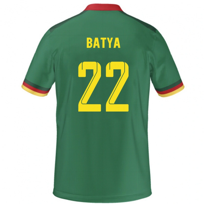 Danxen Damen Kamerun Michaela Batya #22 Grün Heimtrikot Trikot 24-26 T-Shirt Schweiz
