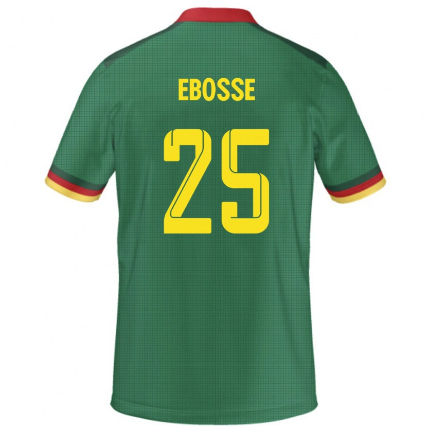 Danxen Damen Kamerun Enzo Ebosse #25 Grün Heimtrikot Trikot 24-26 T-Shirt Schweiz