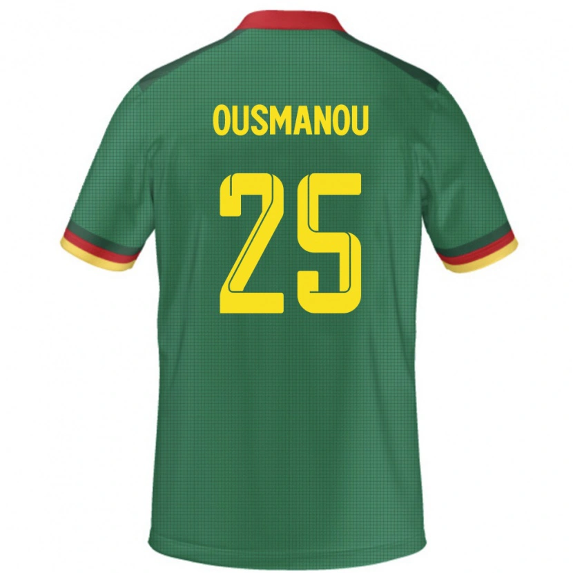 Danxen Damen Kamerun Doudou Ousmanou #25 Grün Heimtrikot Trikot 24-26 T-Shirt Schweiz