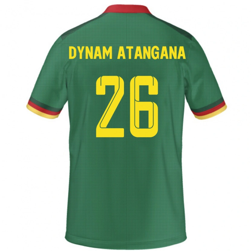 Danxen Damen Kamerun Marc Dynam Atangana #26 Grün Heimtrikot Trikot 24-26 T-Shirt Schweiz