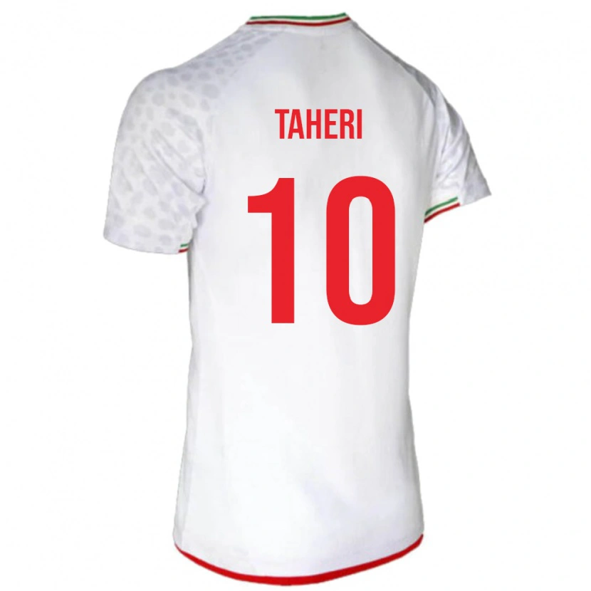 Danxen Damen Iran Kasra Taheri #10 Weiß Heimtrikot Trikot 24-26 T-Shirt Schweiz