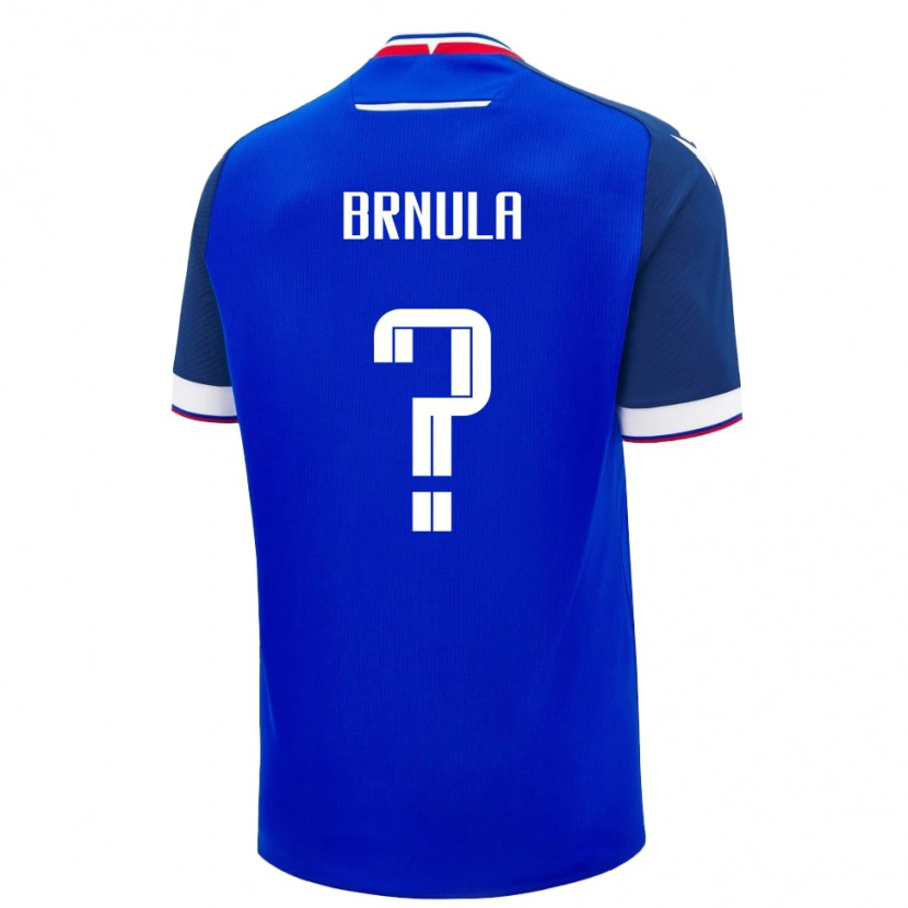 Danxen Damen Slowakei Jan Brnula #0 Blau Heimtrikot Trikot 24-26 T-Shirt Schweiz