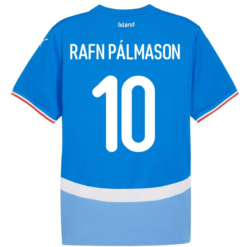 Danxen Damen Island Alexander Rafn Pálmason #10 Blau Heimtrikot Trikot 24-26 T-Shirt Schweiz