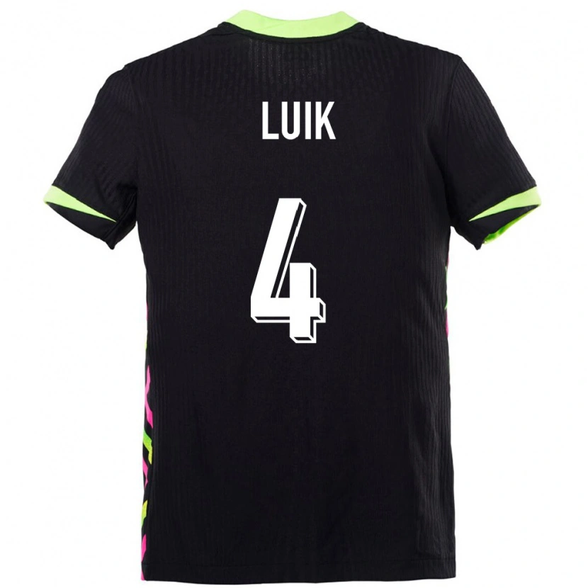 Danxen Damen Australien Aivi Luik #4 Dunkelblau Auswärtstrikot Trikot 24-26 T-Shirt Schweiz