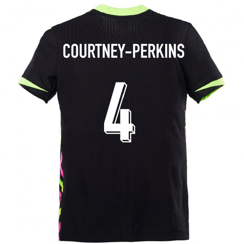 Danxen Damen Australien Jordan Courtney Perkins #4 Dunkelblau Auswärtstrikot Trikot 24-26 T-Shirt Schweiz