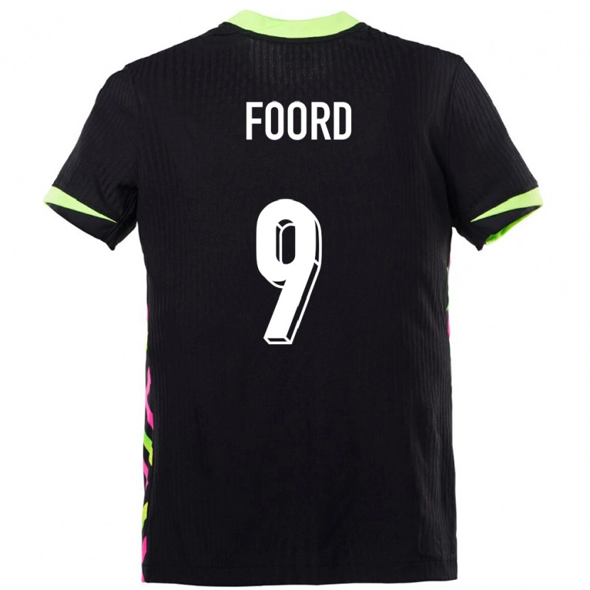 Danxen Damen Australien Caitlin Foord #9 Dunkelblau Auswärtstrikot Trikot 24-26 T-Shirt Schweiz