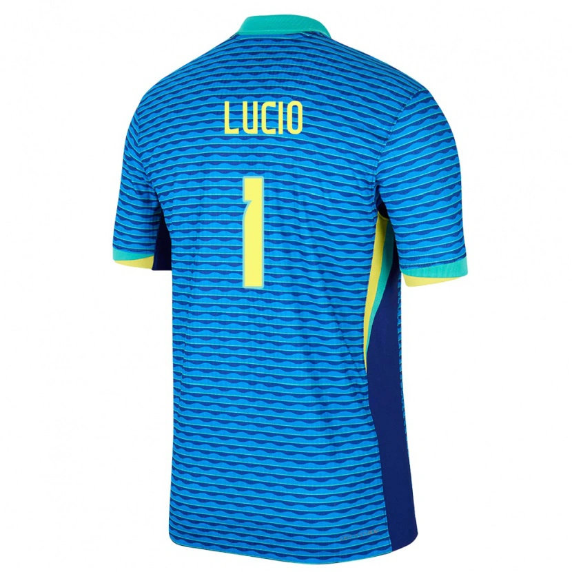 Danxen Damen Brasilien João Lucio #1 Blau Auswärtstrikot Trikot 24-26 T-Shirt Schweiz