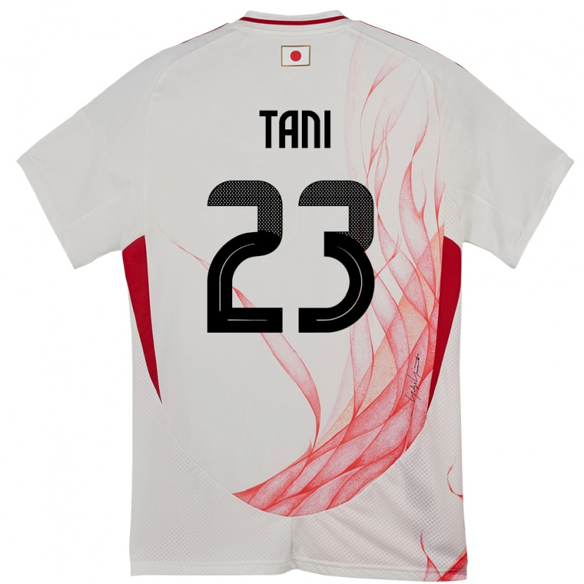 Danxen Damen Japan Kosei Tani #23 Weiß Auswärtstrikot Trikot 24-26 T-Shirt Schweiz