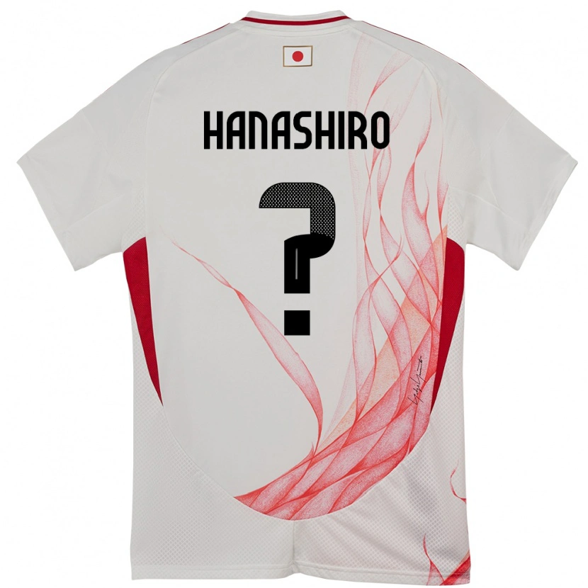 Danxen Damen Japan Rinto Hanashiro #0 Weiß Auswärtstrikot Trikot 24-26 T-Shirt Schweiz
