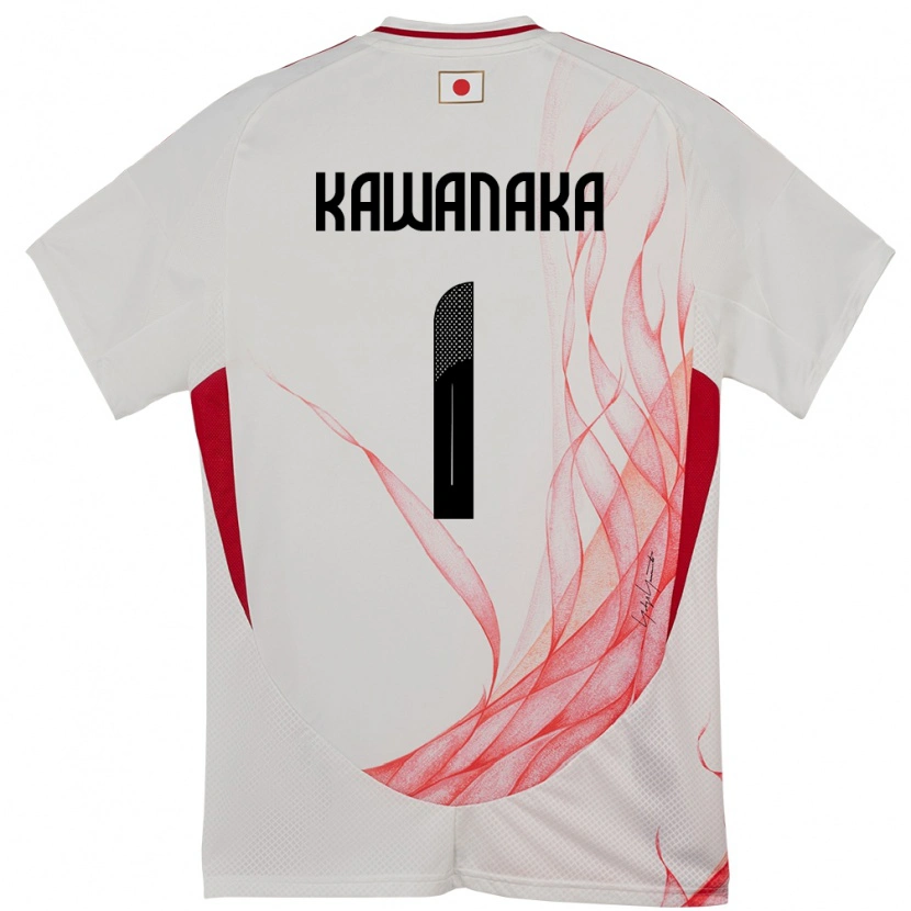 Danxen Damen Japan Aoto Kawanaka #1 Weiß Auswärtstrikot Trikot 24-26 T-Shirt Schweiz