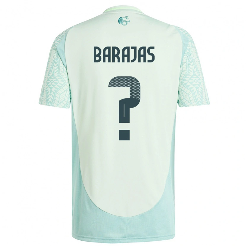 Danxen Damen Mexiko Fidel Barajas #0 Leinengrün Auswärtstrikot Trikot 24-26 T-Shirt Schweiz